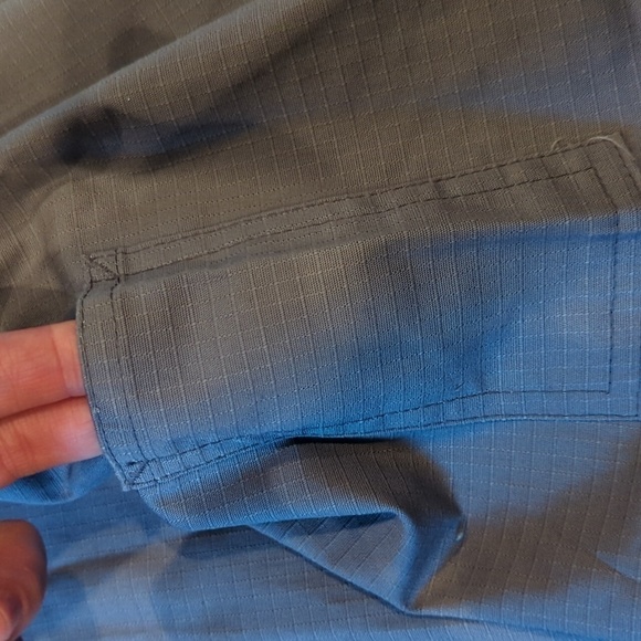 Carhartt Large Gray style #C16418 Rugged Flex Ripstop Chest Pocket Scrub… - Picture 10 of 14